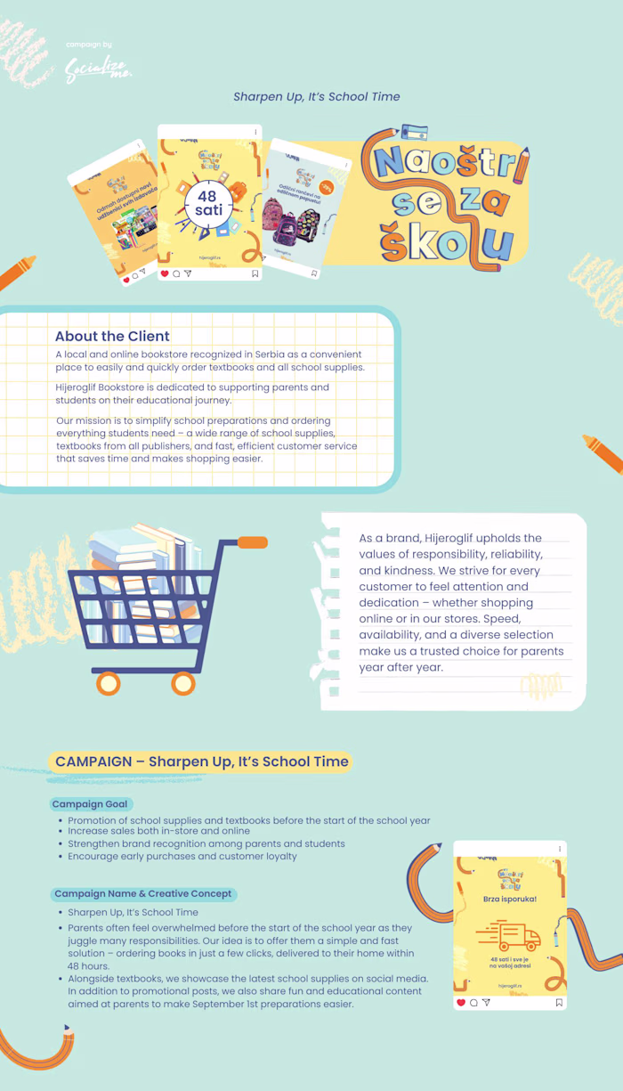 School Supply Store and Bookstore, META AND GOOGLE ADS