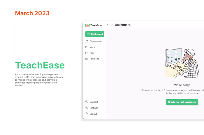 TeachEase - Learning Management System Case Study