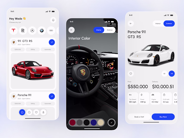 Luxury Car Buy App