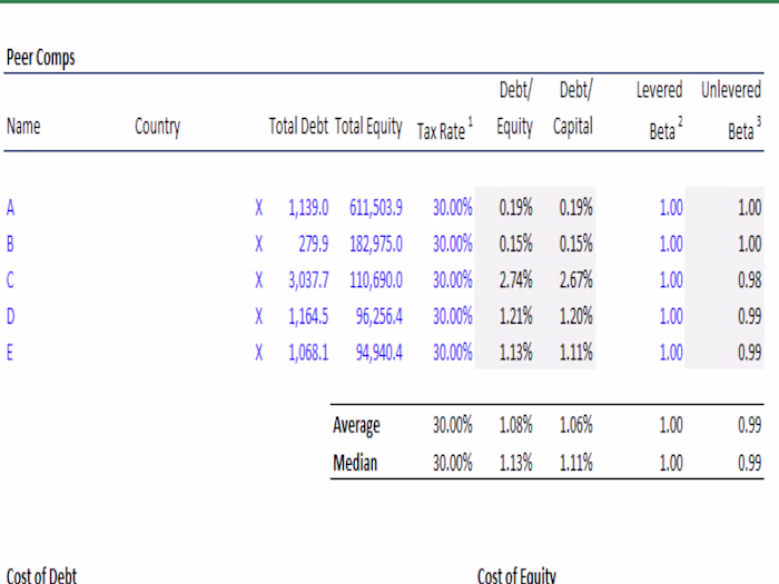 Financial Modelling