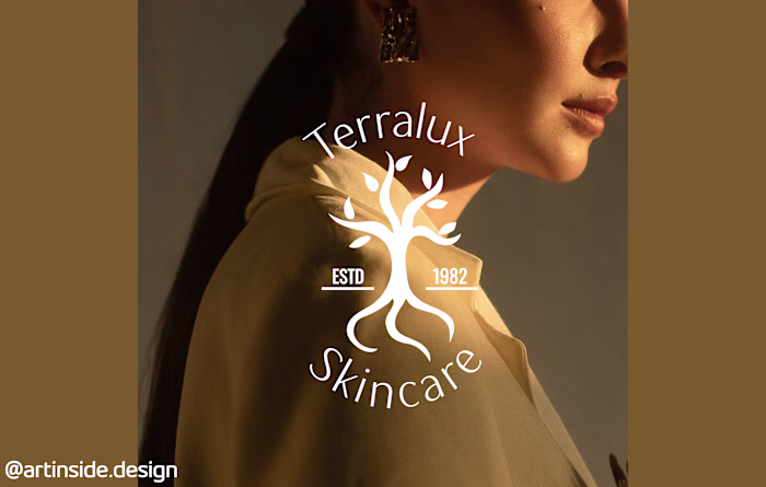 Premium Skincare Brand Logo Design
