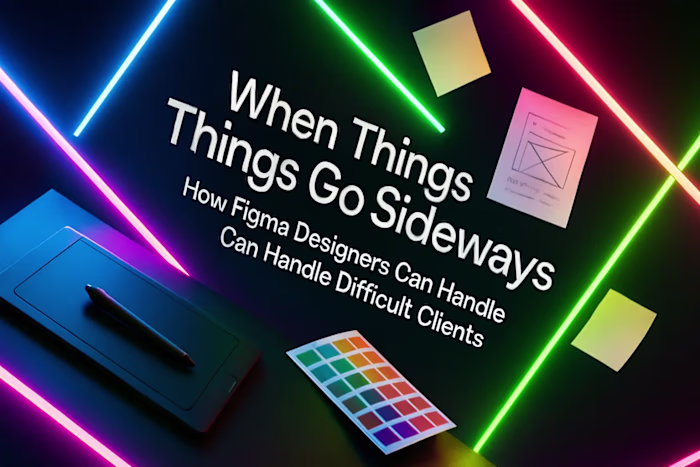 When Things Go Sideways: How Figma Designers Can Handle Difficult Clients
