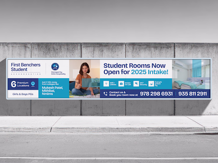 We crafted this billboard to