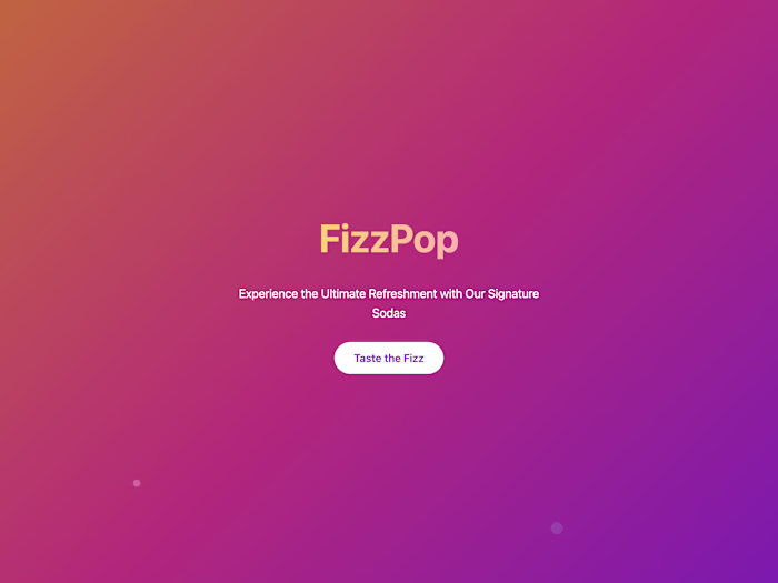 FizzPop - Premium Soda Company