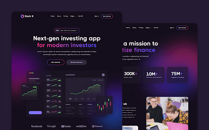 Landzy is The Best UI Kit for Your SaaS Startups