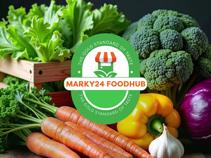 Transformative Branding for Marky24 Foodhub: Cultural & Modern