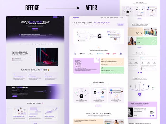 Project Revamp: AI SaaS | Redesign & Framer Development