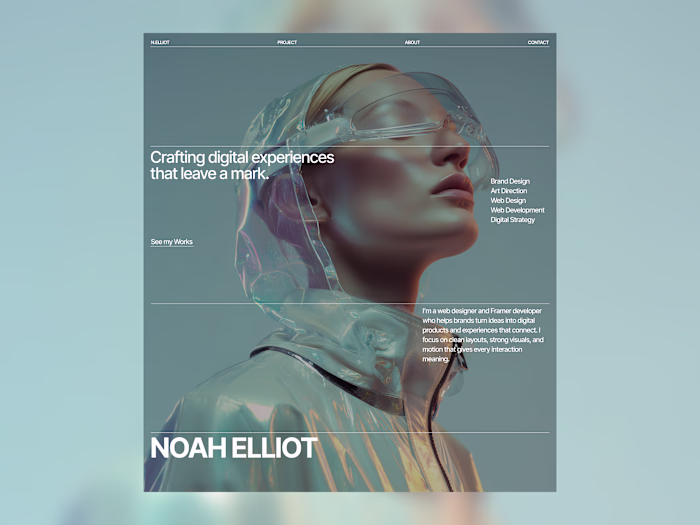 Noah Elliot - Personal Portfolio Website Development
