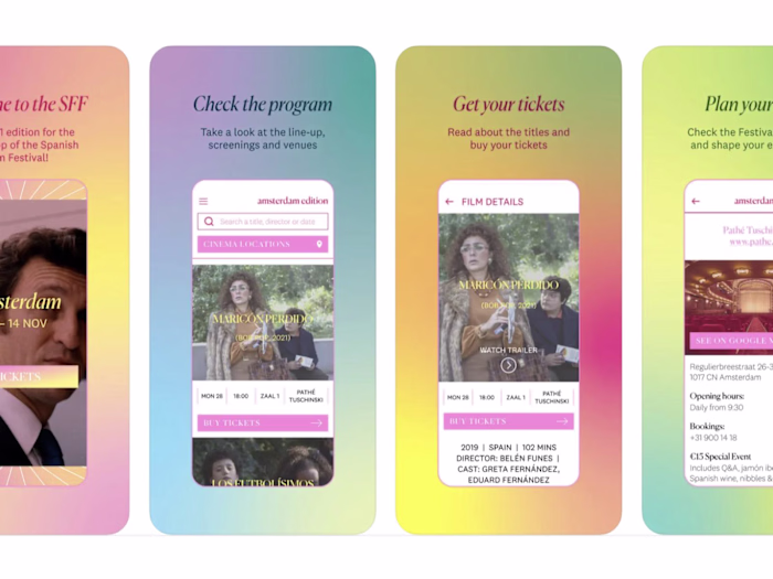 Spanish Film Festival official app