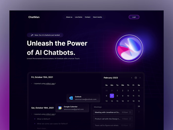 ChatMan - AI ChatBot Futuristic