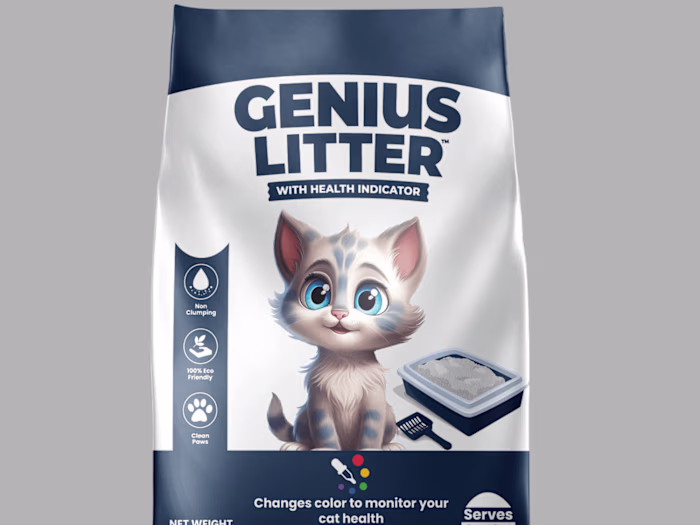 Cat Food Bag Packaging Design