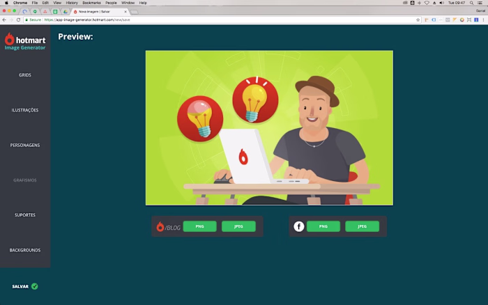 Hotmart Image Generator