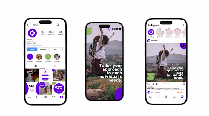 Sentur Recovery Brand Identity & Graphic Design