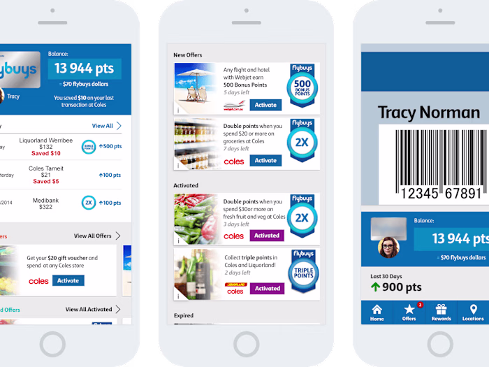 UX/UI: Rewards & Points App