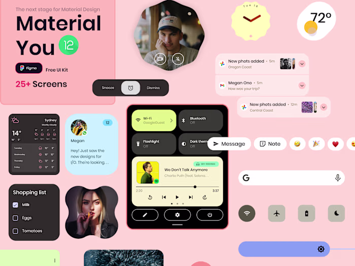 Android 12 UI Kit
