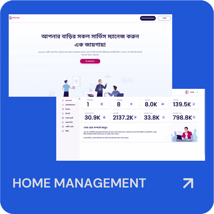 Multi-Tenant Home Management System with Laravel and React 
