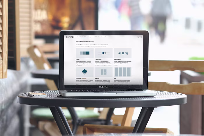 Dispatch Design System for Zoro Tools