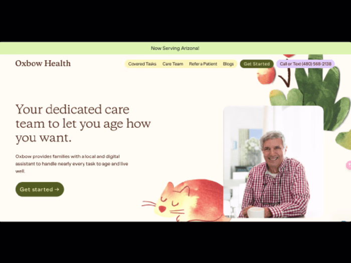 Design and Implement the healthcare website via Framer