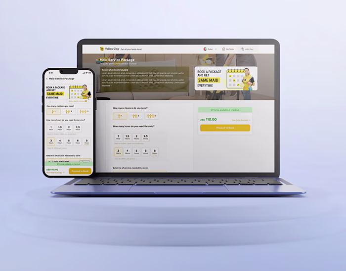 Maid Service package for Long-Term Engagement