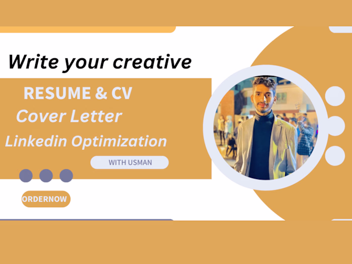 I will deliver professional resume writing services
