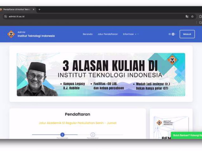 Admisi Institut Teknologi Indonesia