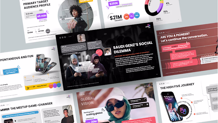 Weynon App Pitch deck Design