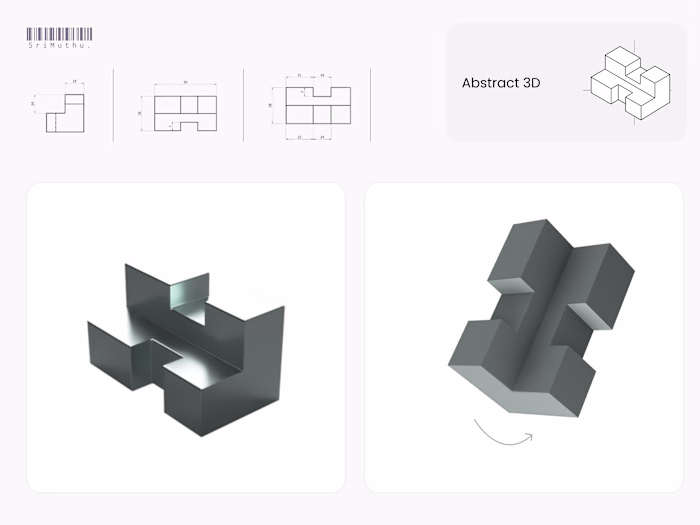 Abstract 3D - Drawing | CAD Design
