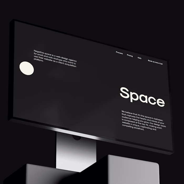 Negative Space: Brand Identity 