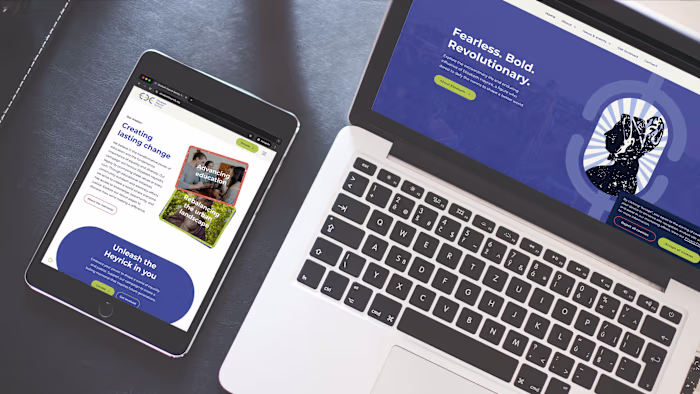 Website design and development for the Elizabeth Heyrick Society