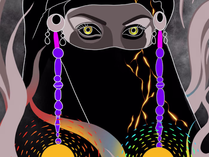 Woman rights illustration