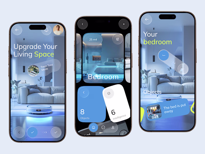 AI - Smart Home Mobile App Design Experience the future of l...