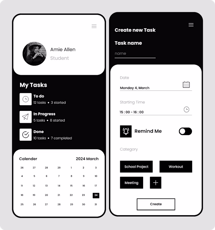 Task App ( UI Design )