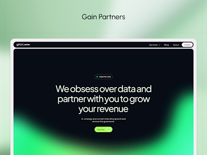 AI-Driven Business Advisory Website Development