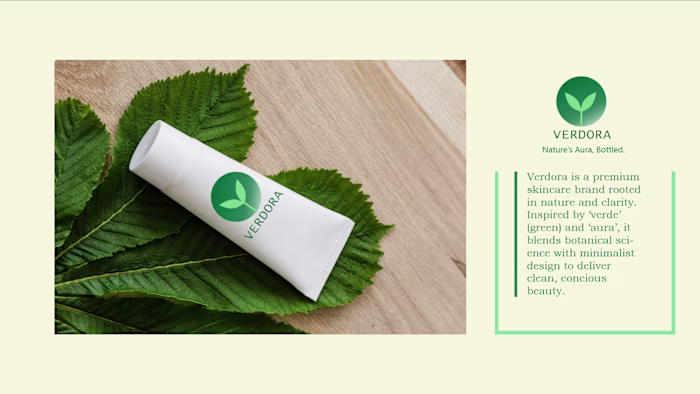 Verdora — Nature’s Aura, Bottled. Exploring minimalist skinc...