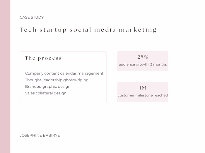 Social Media Marketing for Tech Startup