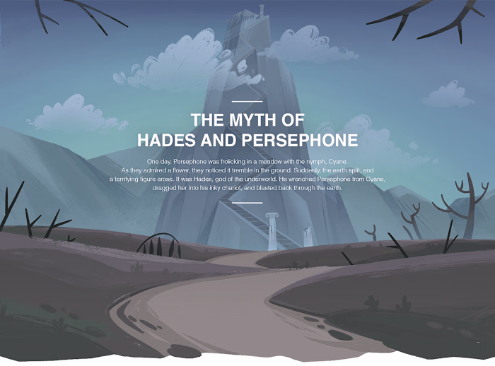 TED-Ed | The myth of Hades and Persephone on Behance