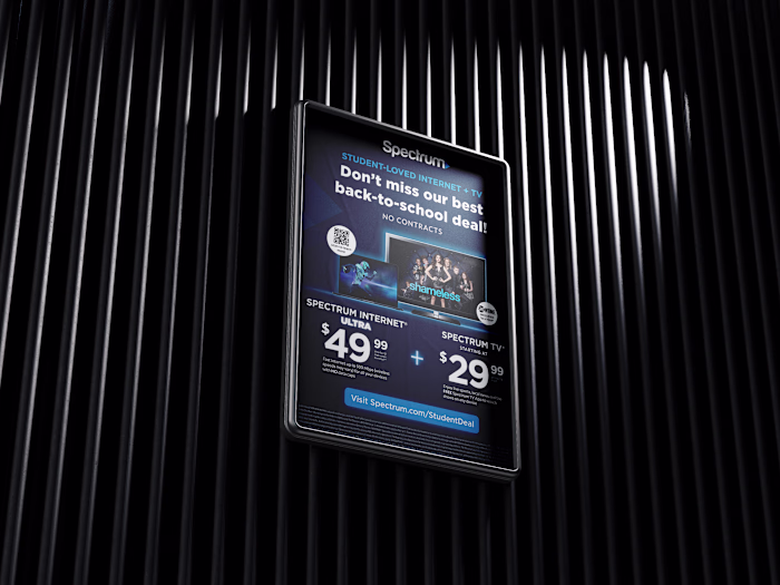 Mock Spectrum Campaign for Graphic Design Internship