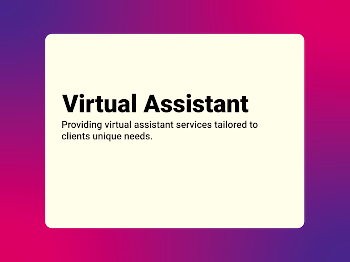 Virtual Assistant