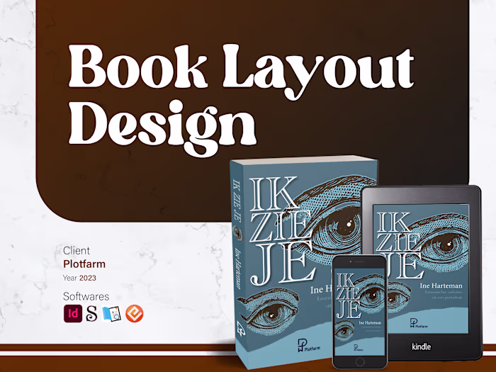 Book Layout design for print and ebook