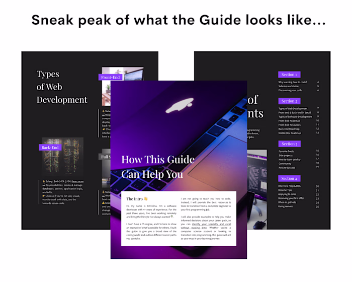 The Programming Guide: Content and Design