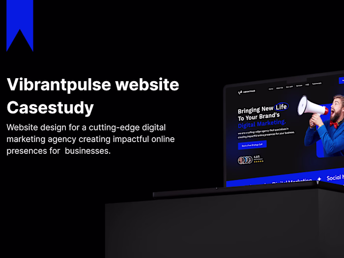 VIBRANTPULSE WEBSITE DESIGN AND FRAMER DEVELOPMENT