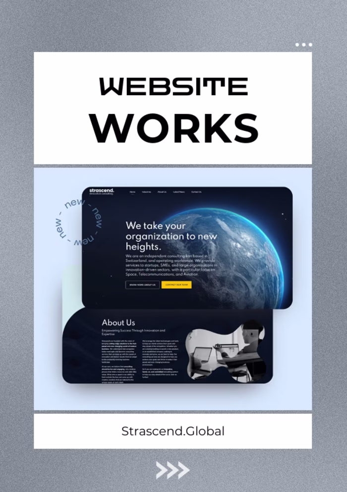 Website Design & Development for Strascend Global