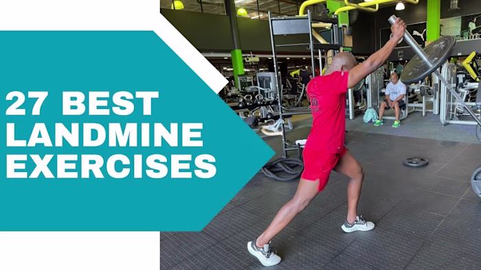 27 BEST LANDMINE EXERCISES TO ADD ON YOUR WORKOUT - YouTube