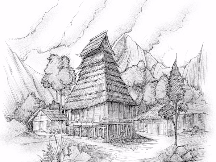 Digital Pencil Drawing Service