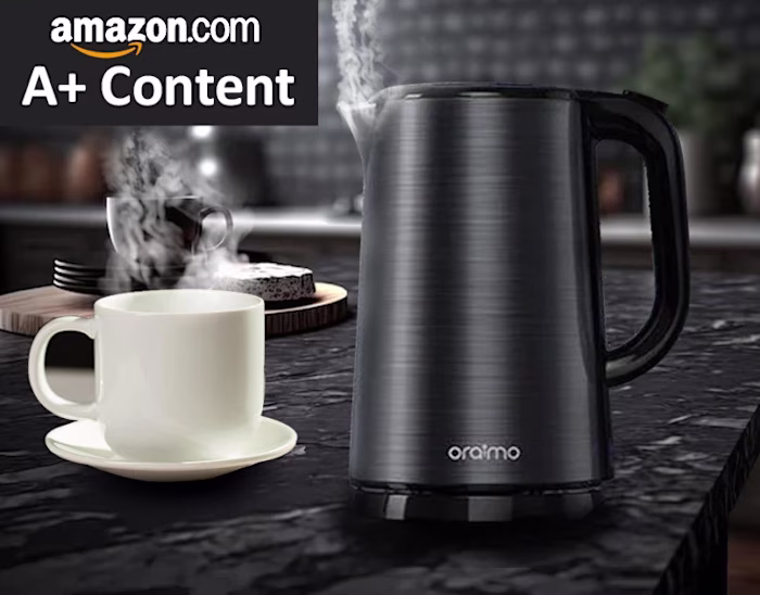 AMAZON A+ CONTENT - ORAIMO ELECTRIC KETTLE