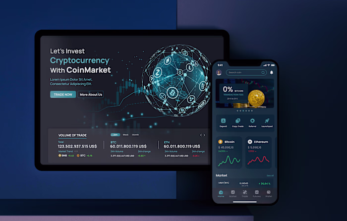 DEX Trading Platform Application