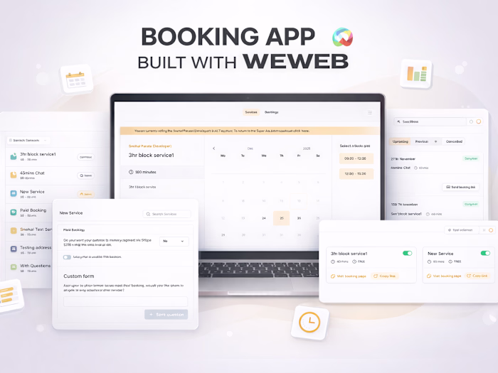 Multi-User Booking System with Calendar Sync & Stripe Payments