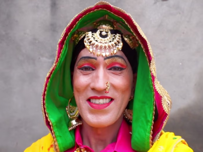 BBC short doc about a female folk dance done by a group of men