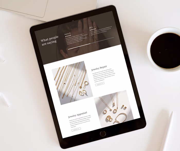 Shopify Site Refresh for Bijoux Village