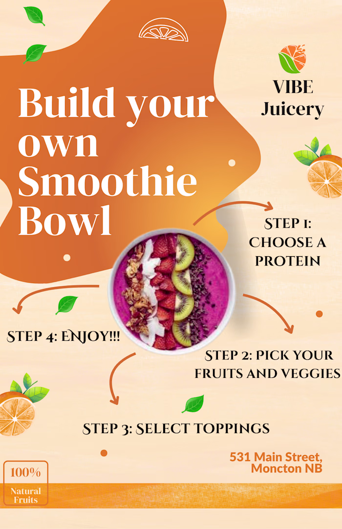 Local Health and Wellness shop Advertisement